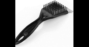 Barbecue Reinigingsborstel - Reiniging Grill - Zwart