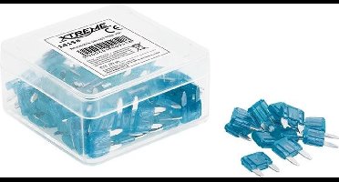 Mini Steekzekering 15A - Blauw 10 stuks
