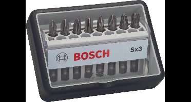 Bosch - 8-delige Robust Line bitset Sx Extra Hard 49 mm, 8-delig