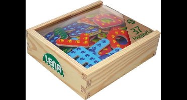 Lena Holz Magnet Buchstaben