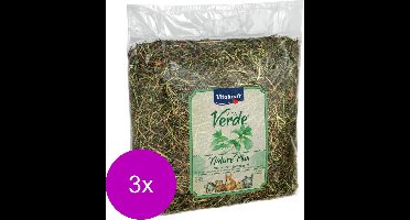 Vitakraft Vita-Verde Hooi 500 g - Ruwvoer - 3 x Brandnetel