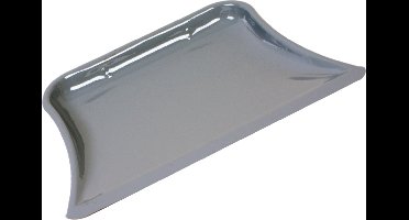 Luva Luxe Metalen Stofblik Grijs