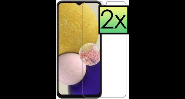 Screenprotector - 2 Stuks - Geschikt voor Samsung Galaxy A13 4G - Extra Sterk - Beschermglas - Gehard Glas - Tempered Glass - Screen Protector - Bescherm Cover