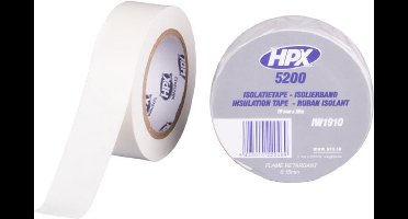 PVC isolatietape - wit 19mm x 10m