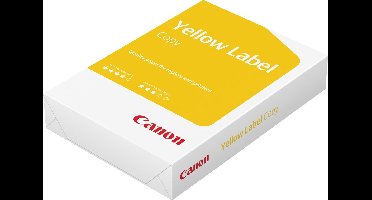 Canon kopieer/printpapier - Yellow Label Copy - PEFC - A4 - 80 grams - 1 doos - 5 pak a 500 vel