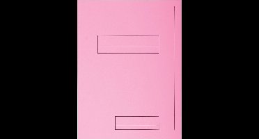 Exacompta 5x SUPER 210 - Pak van 50 mappen met 2 kleppen - 24x32cm - - Roze - 335003E