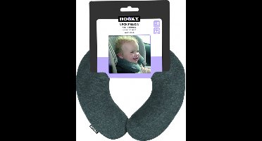 Dooky Neck pillow Nekkussen zacht velours grijs