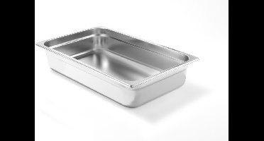 HENDI Gastronormbak – roestvast staal – 9L – 65mm hoog – stapelbaar