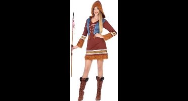 Eskimo verkleed jurkje/kostuum voor dames - carnavalskleding - voordelig geprijsd 38/40