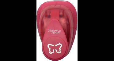 Vaessen Creative Pop Up Pons - Figuurpons - 3D Vlinder - 1 x 1,5 cm