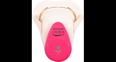 Vaessen Creative Hoekpons – Vlinder – 2,5 cm