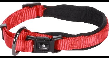 Hond Halsband Abbi Rood XXXS 25-30cm 10mm