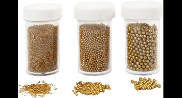 CC Mini Glas Stenen Goud