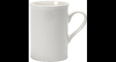 Creativ Company Porseleinen Mok Wit 10 cm 2 stuks