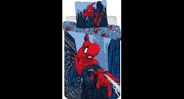 Dekbedovertrek Spiderman 160 x 200 cm - 70 x 80 cm - Duits / Poolse maat