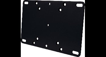 VESA-adapter VESA 75 en VESA 100 (beugel) naar VESA 200/100 (scherm) / zwart