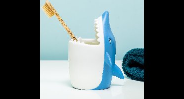 Haai tandenborstelhouder van Winkee