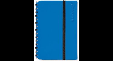 Vacavaliente - Notitieboek A6 - Gerecycled Leer - Blauw