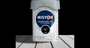 Histor Perfect Finish Lak Hoogglans 0,75 liter - Zwart