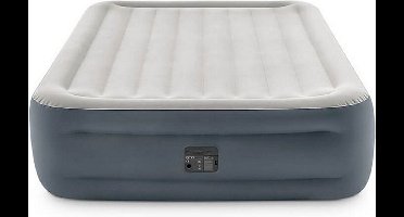 Intex 64126NP Queen Essential Rest 2-Persoons Luchtbed 152x203x46 cm Grijs