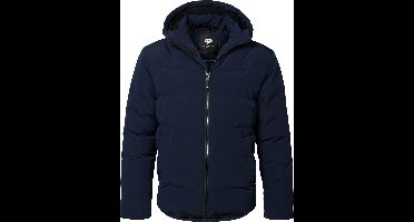 Petrol Industries - Heren Gevoerde Puffer - Blauw - Maat XXXL