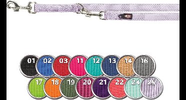 Trixie Premium verstelbare riem - 15 mm x 200 cm - indigo