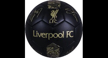 Liverpool FC voetbal - maat 5 - inclusief handtekeningen