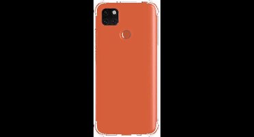 Shop4 - Xiaomi Redmi 9C Hoesje - Zachte Back Case Drop Proof Transparant