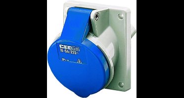 Mennekes CEE-contactdoos, aanbouw