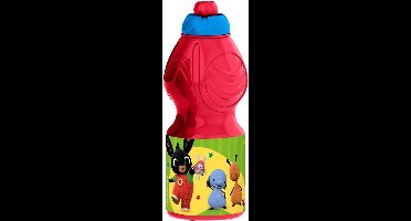 Stor Drinkfles Pop-up Bing 400 Ml Rood