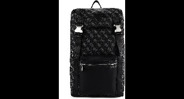 GUESS vrijetijdsrugzak rugzak Berlin Backpack Dark Black zwart