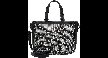Gabor schoudertas Meria Zip Shopper Black veelkleurig
