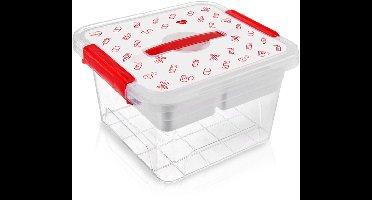 Orion Organizer - Medicijnhouder - 8L - Transparant - Uittrekbare Organizer