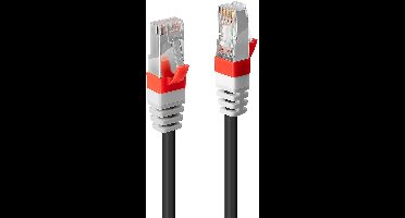 LINDY 45365 RJ45 Netwerkkabel, patchkabel CAT 6A S/STP 3.00 m Zwart 1 stuk(s)