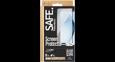 SAFE by PanzerGlass Ultra-Wide Fit Screenprotector voor de Oppo A60 4G