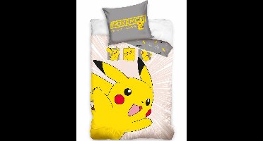 Pikachu Dekbedovertrek #0025 - 140 x 200 cm - 70 x 90 cm
