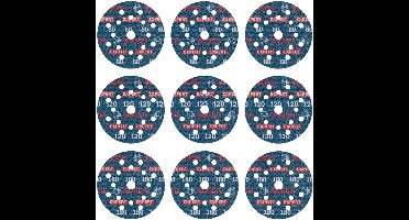 Bosch Accessories 2608902407 Schuurschijvenset Diameter 125 mm 1 stuk(s)