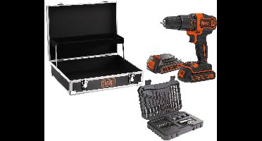 BLACK+DECKER BDCHD18B2FC-QW Schroef-/klopboormachine