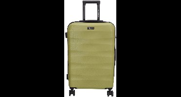 Beagles Originals Go Travel Grote Koffer - 66 cm - 60 Liter – Reiskoffer met Cijferslot - Olijfgroen