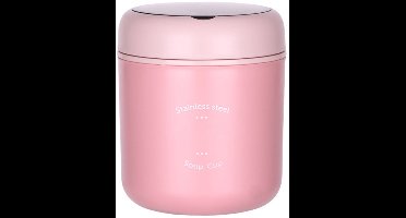 Keukenaccessoires thermische soepbekers – 530 ml – roze – 1 Stuk – roestvrij staal,geïsoleerd,lekvrij,met lepel,mini formaat,geschikt voor picknick&kantoor&school&reizen&outdoor,kinderen&volwassenen