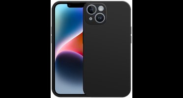 Just in Case hoesje geschikt voor iPhone 14 Hoesje - Color Backcover - Zwart