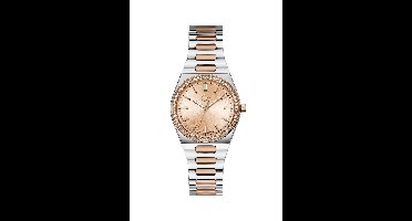 Gc Gc Prodigy Lady Quartz Analoog Horloge Zilver En Roos Kast: 100% Roestvrij Staal | Bracelet 100% Roestvrij Staal 34 mm Z38001L9MF, Z38003L3MF