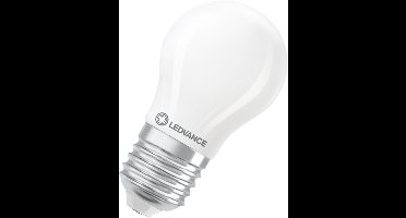 Ledvance LED Lamp P45 Filament E27 - 3.4W 470lm 2700K Mat Glas - Ø45mm - Dimbaar - Geschikt voor tafellampen, designlampen, vitrines