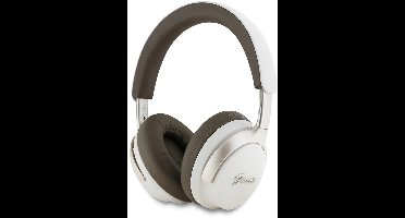 Guess Bluetooth ANC Headphones Metal Script Logo - Beige
