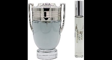 Paco Rabanne Invictus Giftset - 100 ml eau de toilette spray + 20 ml eau de toilette spray - cadeauset voor heren