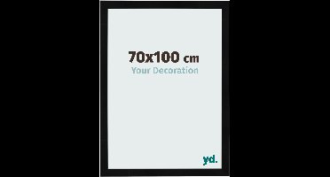 Your Decoration - Fotolijst 70x100 cm - MDF - Zwart Hoogglans - Pisa