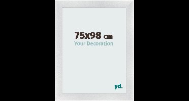 Your Decoration - Fotolijst 75x98 cm - MDF - Zilver Mat - Pisa