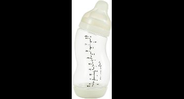 Difrax Brede S-fles - 310 ml - Crème - Anti Colic tegen krampjes