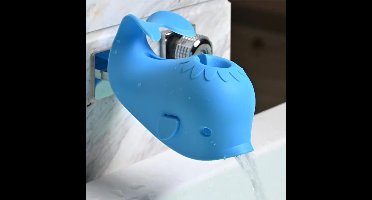 1 stuk - Afdekking voor stopgat - Afdekking voor baduitloop - Siliconen - Badbeveiliging - Waterdichte kraanafdekking - Blauw