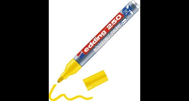 Edding 250, 1 stuk(s), Geel, Ronde punt, 1,5 mm, 3 mm, 138 mm